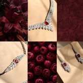 سرویس جواهر نقره